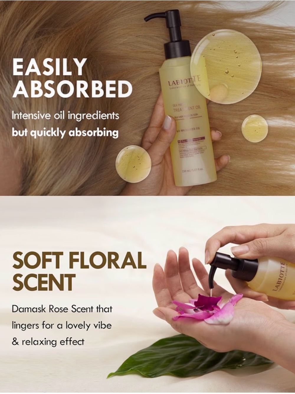 LABIOTTE Silk Oil Hair Treatment - Picture 6 of 8